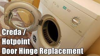 How to change a Creda Tumble Dryer Door Hinge - Simplicity Dryer and Hotpoint