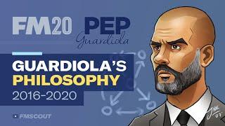 BEST possession MOST passes completed Recreating Pep Guardiola Man City Philosophy  FM20 Tactics