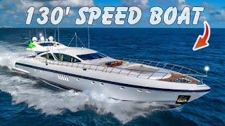 Inside a 5000HP LUXURY YACHT