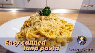 Quick and Easy Tuna Pasta Recipe  15 minutes pasta