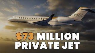 What You Dont Know About This $73 MILLION Private Jet  Bombardier Global 7500