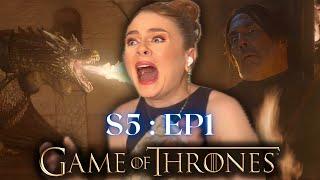 Game of Thrones 5x1 FIRST TIME REACTION * NO MORE POSITIVITY *