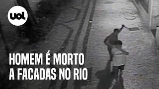 Homem é morto a facadas na Tijuca zona norte do Rio