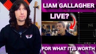 Is this a Beatles song? Or Oasis? Neither. Its Liam Gallagher LIVE Or not