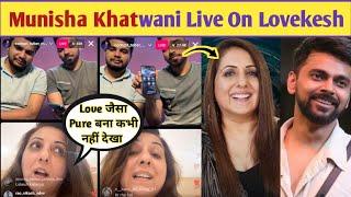 Munisha Khatwani Live With Lovekesh Kataria Lakshay Archit Elvish bigg boss ott3