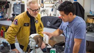 Adam Savage Meets Amazing NASA Spacesuit Replicas