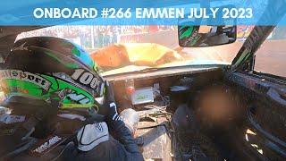 Onboard #266 Martin Hooikammer - Unlimited Bangers Teamrace Speedway Emmen 8-7-2023