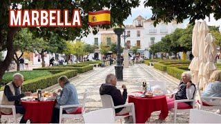 Marbella Old Town Walking Tour 4K HD Spain  February 5 2024