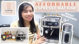 Our New CUPPA Personal Espresso Machine + Coffee Corner Product Review