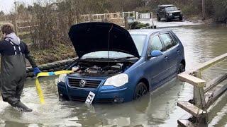 No Insurance?  UK Flooding  Vehicles vs Floods compilation  #138