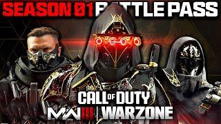 Everything In The Season 1 Battle Pass  Blackcell Modern Warfare 3 & Warzone