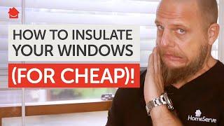 How to Insulate Windows  Cheap and Easy with Plastic Film