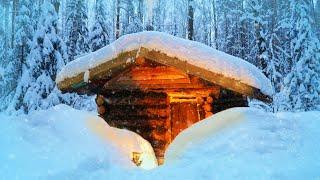 SNOW CAPTIVITY. LIVE IN A SMALL DUGOUT FAR FROM CIVILIZATION. WINTER IS COMING