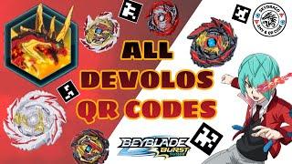 ALL DEVOLOS QR CODES  BEYBLADE BURST APP