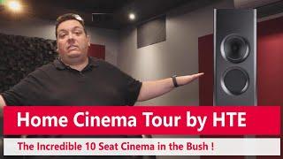 Home Cinema Tour - The Incredible 10 Seat Cinema in the Bush 