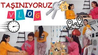 TAŞINIYORUZ VLOG   odamızı komple topladık  her şey çöp  sohbet   #vlog #tasinma#sohbet#home