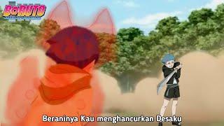 Himawari mengamuk Daemon muncul Hancurkan Konoha Duel Para Bocil Era Boruto - Jubah Kyubi Bangkit