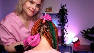 Real Person ASMR Scalp Treatment