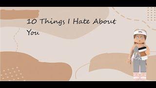 10 Things I Hate About You Royale High