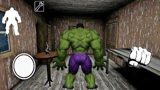 Escaping as Hulk in Grannys Old House  Door Escape  Outwitt Mod