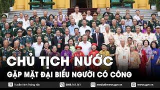 Chủ tịch nước Tô Lâm gặp mặt thân mật Đoàn đại biểu người có công - VNews