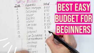 Budgeting for Beginners Cash Envelope System  BI-WEEKLY PAY  Budgeting 101  Plan Budget Save