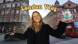 Living in London  Tea Thrifting and Drawing  London vlog 8