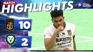 BANJIR GOL Blacksteel FC 10 - 2 Moncongbulo Muda  LIGA FUTSAL PROFESIONAL 20232024