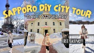 SAPPORO DIY CITY TOUR + FREE SKIING EXPERIENCE Day3