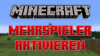 Minecraft MEHRSPIELER geht NICHT? So AKTIVIERT ihr Multiplayer  Minecraft Tutorial