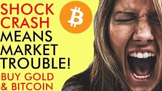 Shock Oil Crash Could Mean BIG TROUBLE For Markets - Buy Bitcoin & Gold