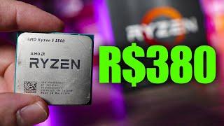 ESSE RYZEN CUSTOU R$380 E DIZEM SER O MELHOR PARA JOGOS BARATO E COM DESEMPENHO INCRÍVEL