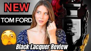 NEW TOM FORD BLACK LACQUER FRAGRANCE FIRST IMPRESSIONS VINYL & INK in a perfume?