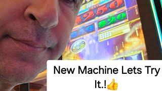 Magnifying jackpots slot machine. new machine first time playing...