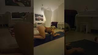 2 Yoga  Inversions Split Handstand and Pincha Scorpion 