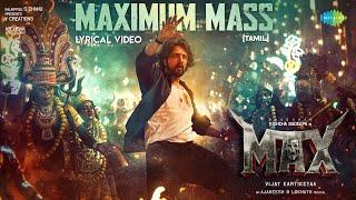 Maximum Mass Tamil - Lyrical  Max  Baadshah Kichcha Sudeep  B Ajaneesh Loknath