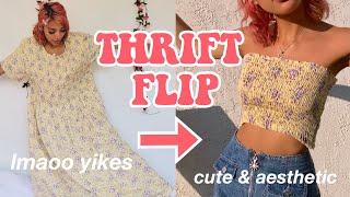 SUMMER THRIFT FLIP  ugly to cute clothing 