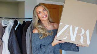 NEW IN WINTER ZARA TRY ON HAUL 2023