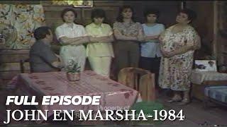 John en Marsha March 1984  with Dencio Padilla & Augusto Victa  Ang surpresa ni John kay Marsha