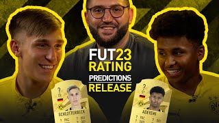 Adeyemi & Schlotterbeck predict their FIFA23 rating  BVB x eFootball