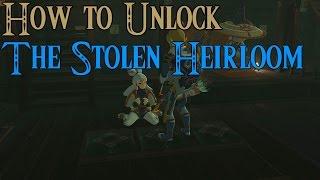 Zelda Breath Of The Wild How To Unlock The Stolen Heirloom Side Quest