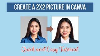 HOW TO CREATE A 2X2 PICTURE IN CANVA?  QUICK AND EASY TUTORIAL