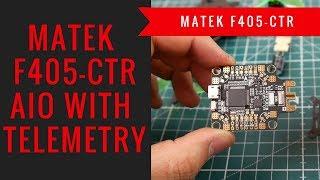 Matek F405-CTR has telemetry Pads