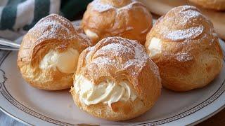 I feel like these cream puffs could solve all my life problems So delicious and super easy to make