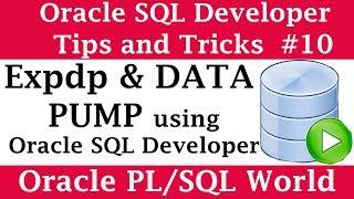 How to Export - Data Pump - Expdp using Oracle SQL Developer  Oracle SQL Developer Tips and Tricks