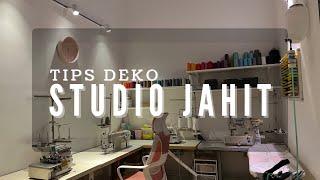 TIPS DEKO  Idea dan Tips Deko Studio Jahitan  Bilik jahit 