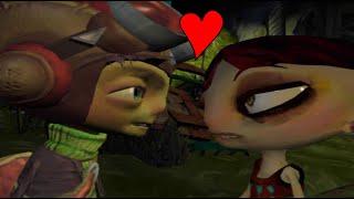 Raz and Lili Scenes - Psychonauts PC1080p60fps