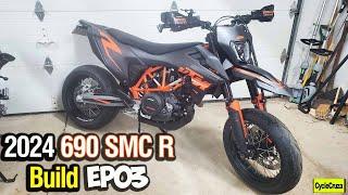 2024 KTM 690 SMC R Build EP03  Antigravity Batteries  Weight Reduction Modifications