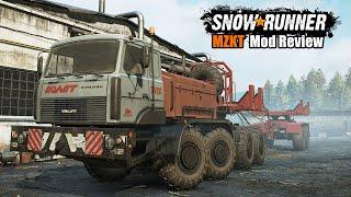 MZKT 7429 7909 74131 Mod Review  Snowrunner 4K