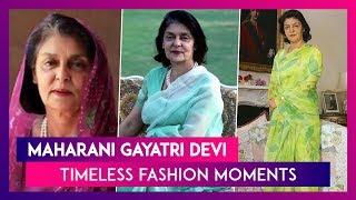 Maharani Gayatri Devi Birth Anniversary Iconic Fashion Wardrobe Essentials for Timeless Elegance